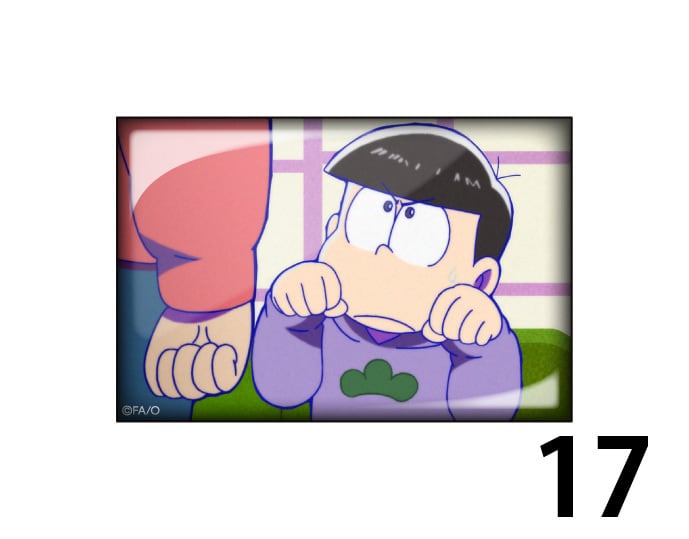 おそ松さん10周年記念POPUP】120景缶バッジ カラ松 全20種 | ACG_Labo Shop