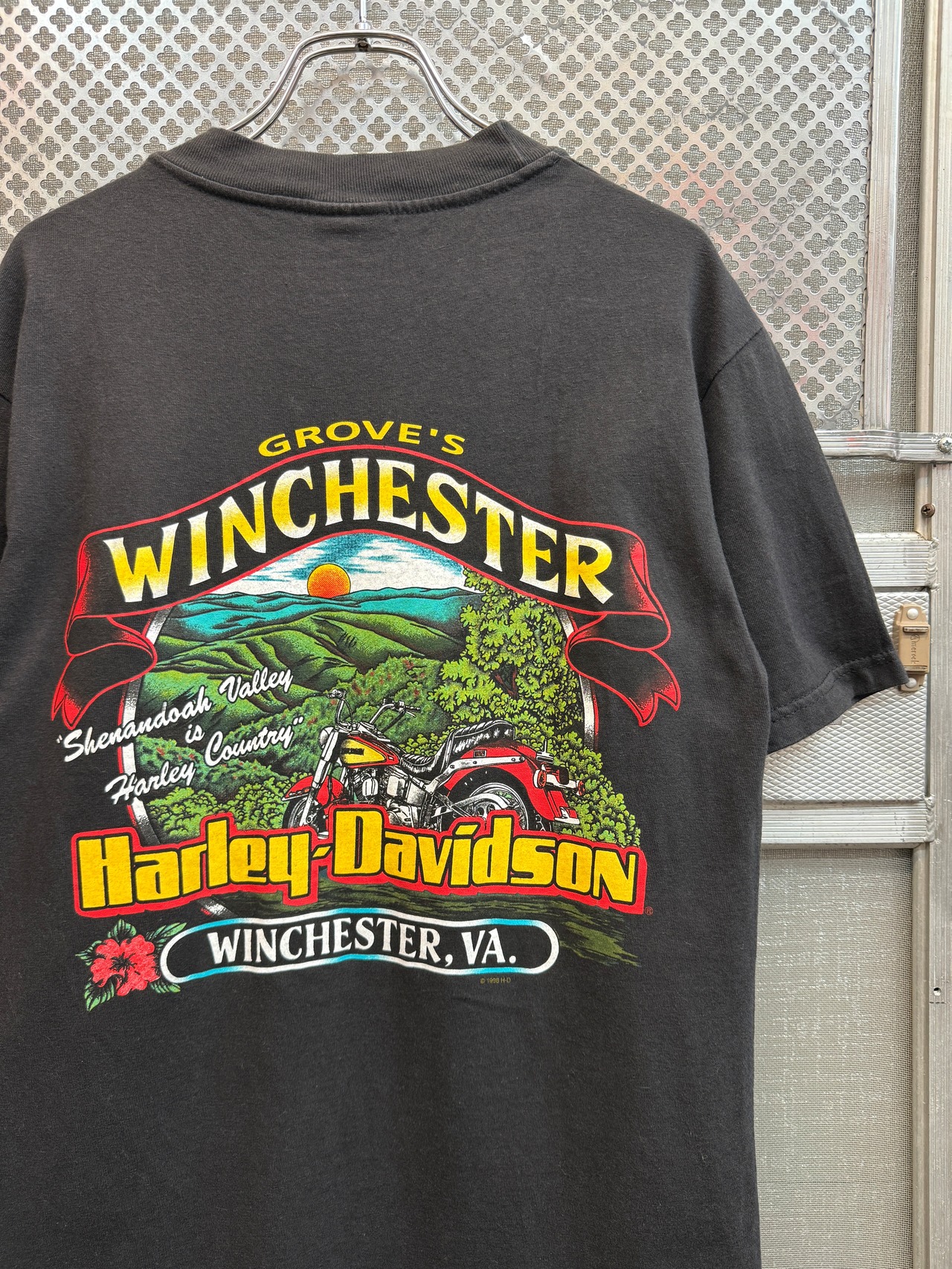 90s HARLEY-DAVIDSON GROVE'S WINCHESTER / made in usa・画像4