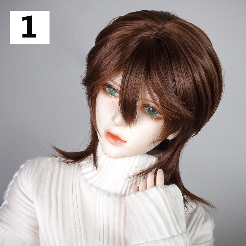 受注生産品】 AX677 BJD 1/3 人形 ドール ウィッグ カツラ 耐熱