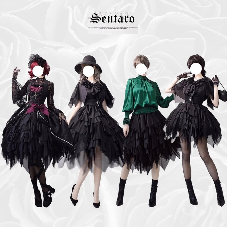 サブカル 服 地雷系 通販 ゴスロリ コルセットベルト 大人ゴシック