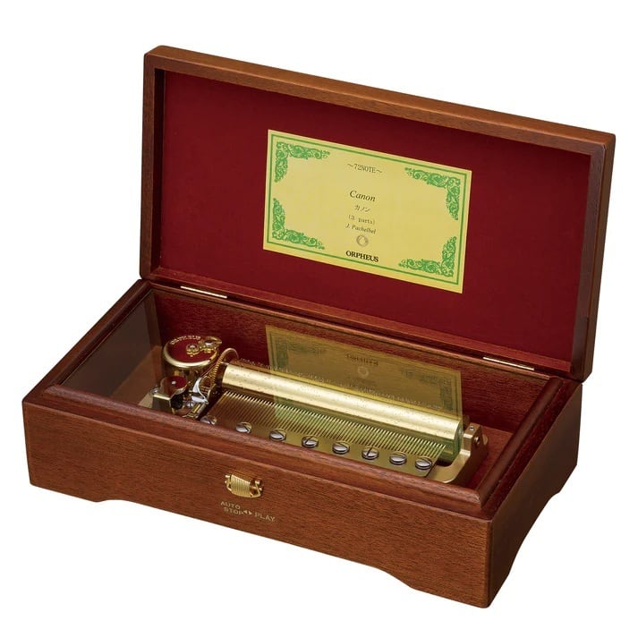 【値下しました！】REUGE MUSIC シリンダーオルゴール 72弁 REUGE（リュージュ） ご購入特典つき オルゴール 72弁 AXA725309000