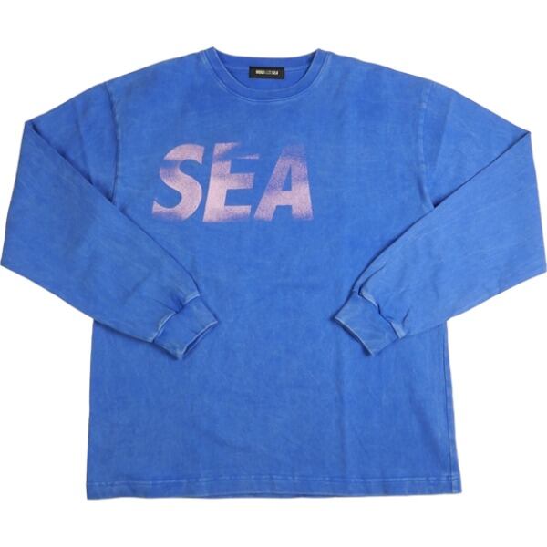 Size【S】 WIND AND SEA ウィンダンシー P-DYE L/S Tee Blue ロンT 青