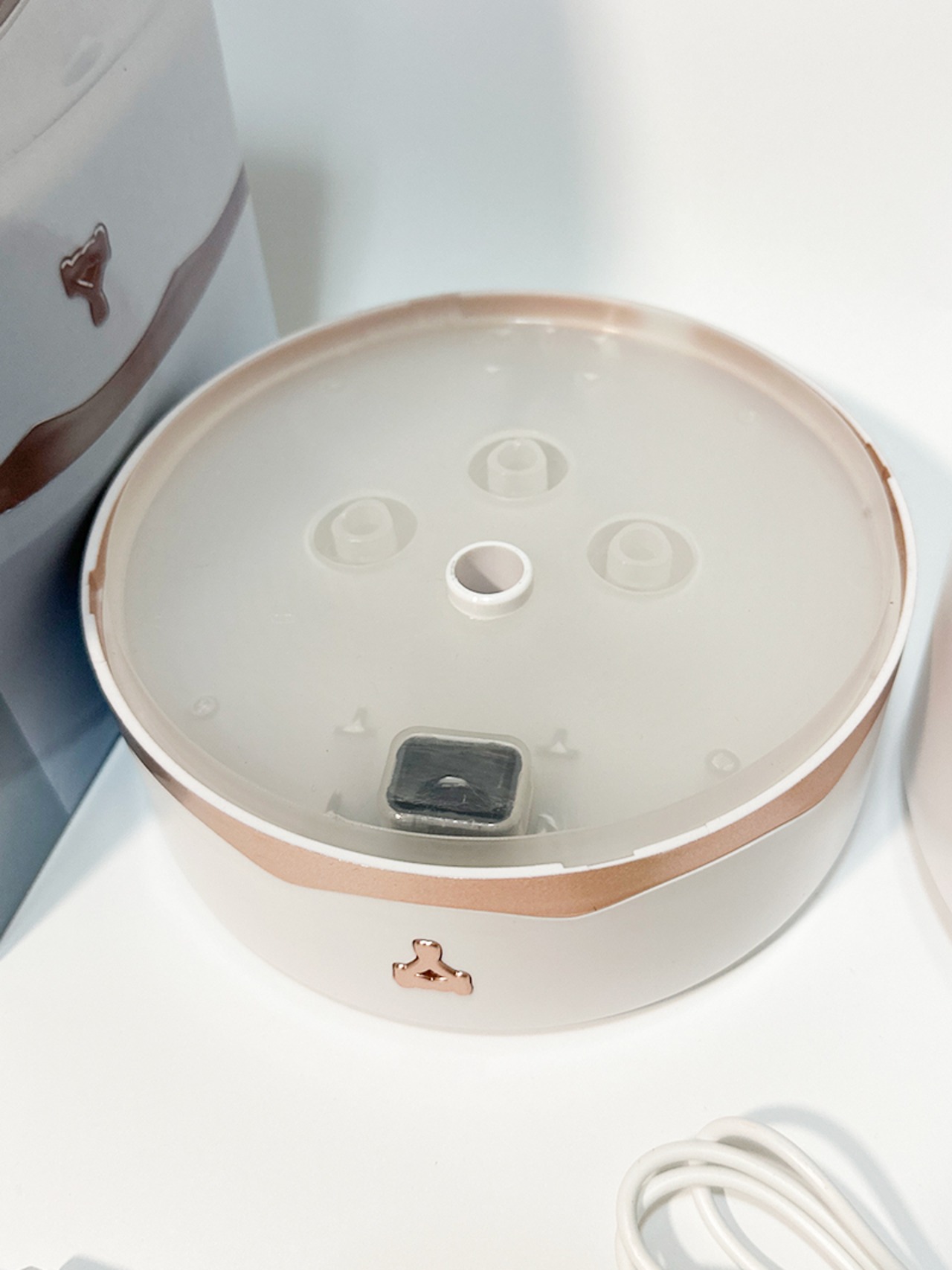 大容量2.6L 加湿器 ベンティー USB電源 イルミネーションライト LEDライト ダブルミスト 家電 置き型 コンパクト