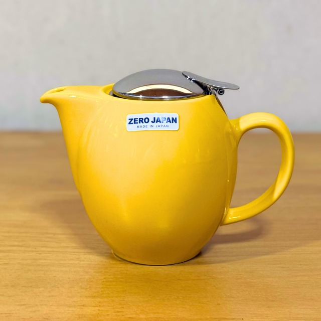 ZEROJAPAN ユニバーサル ティーポット 350cc イエローペッパー | BBN-01 YP | 日本製 陶器 美濃焼