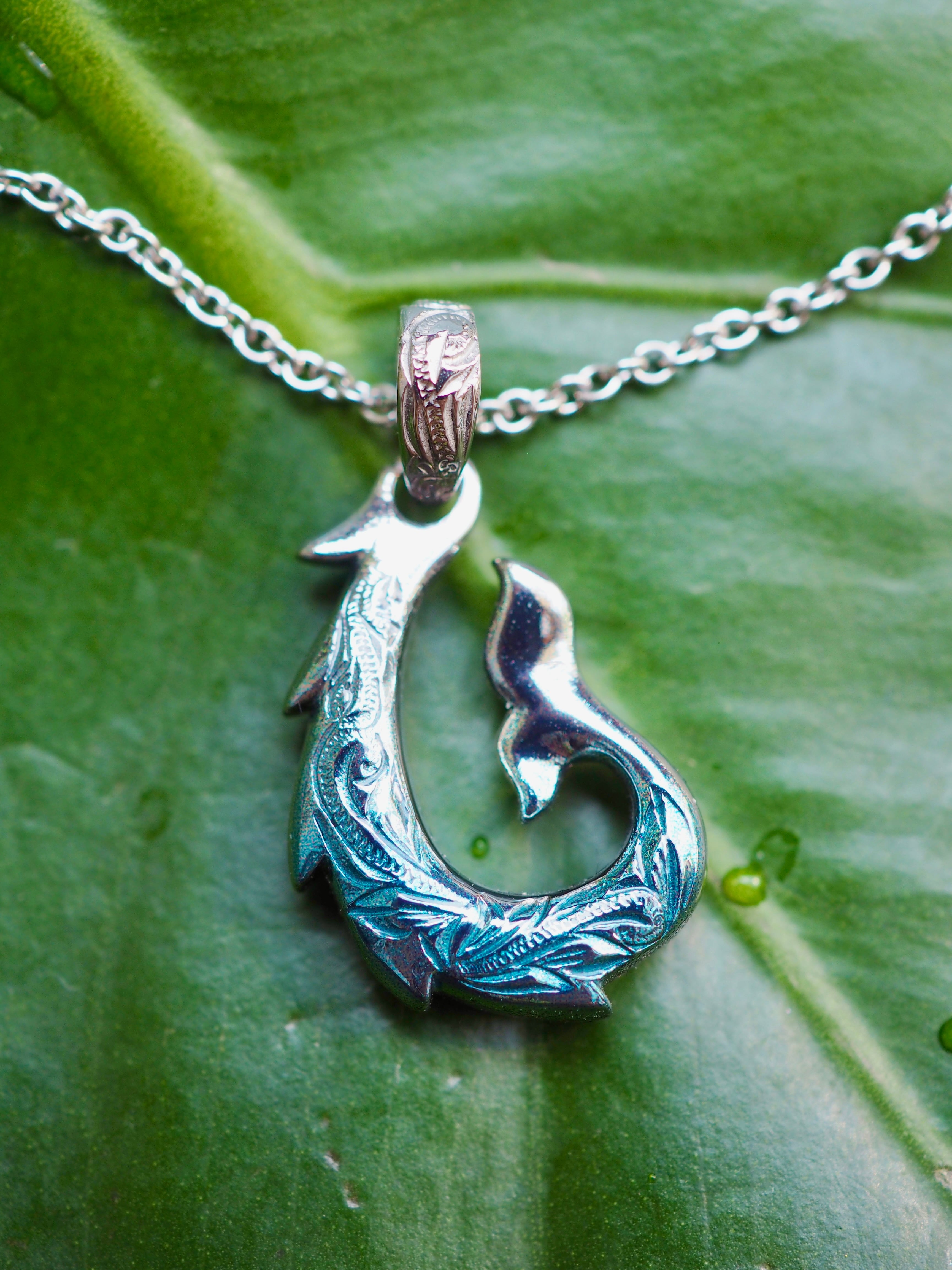 【Hawaii jewelry】ハワイ・テールフィッシュネックレス 51aMTdhzW7L._UY350_.jpg