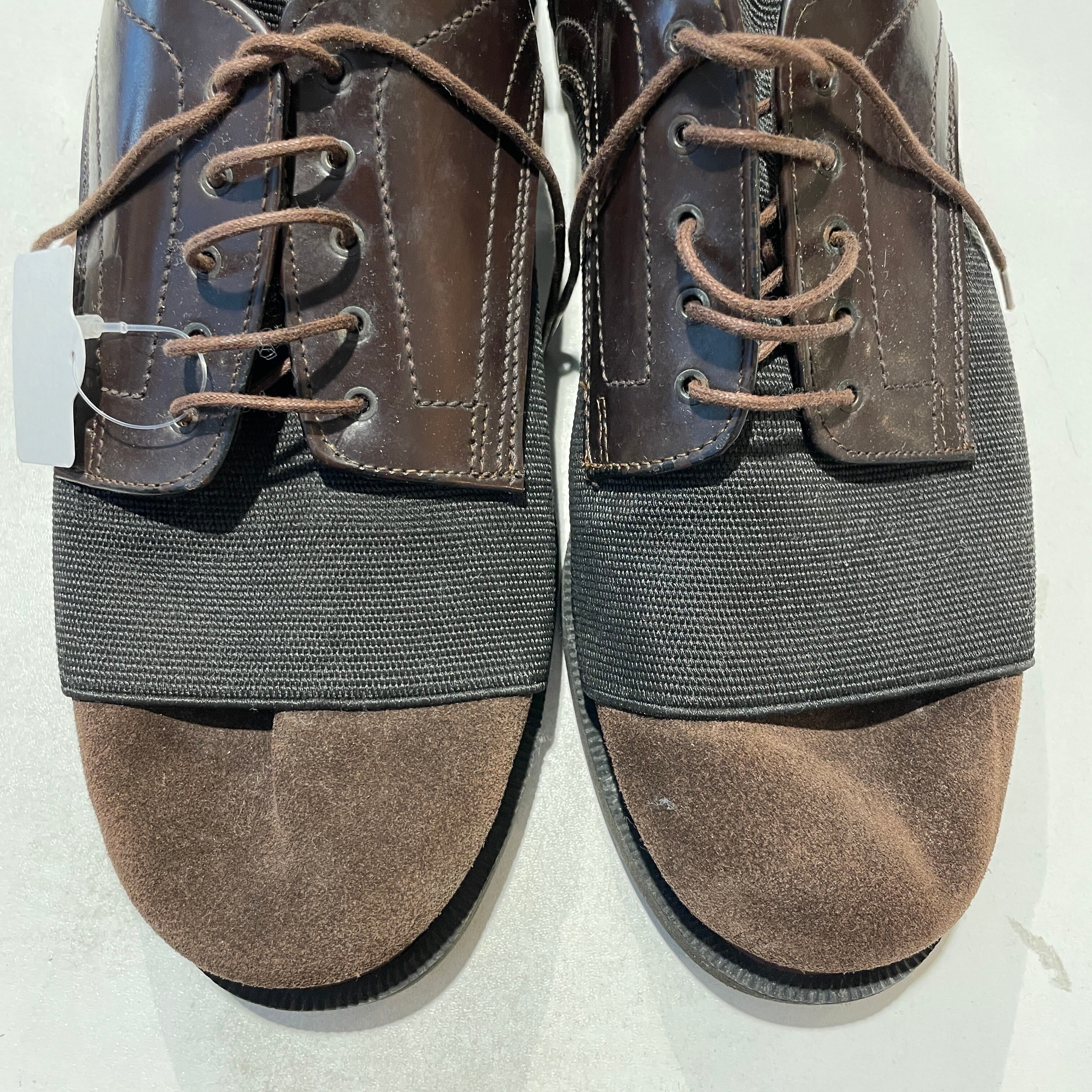 DIRK BIKKEMBERGS/shoes/leather/rubber/brown/black/ダーク