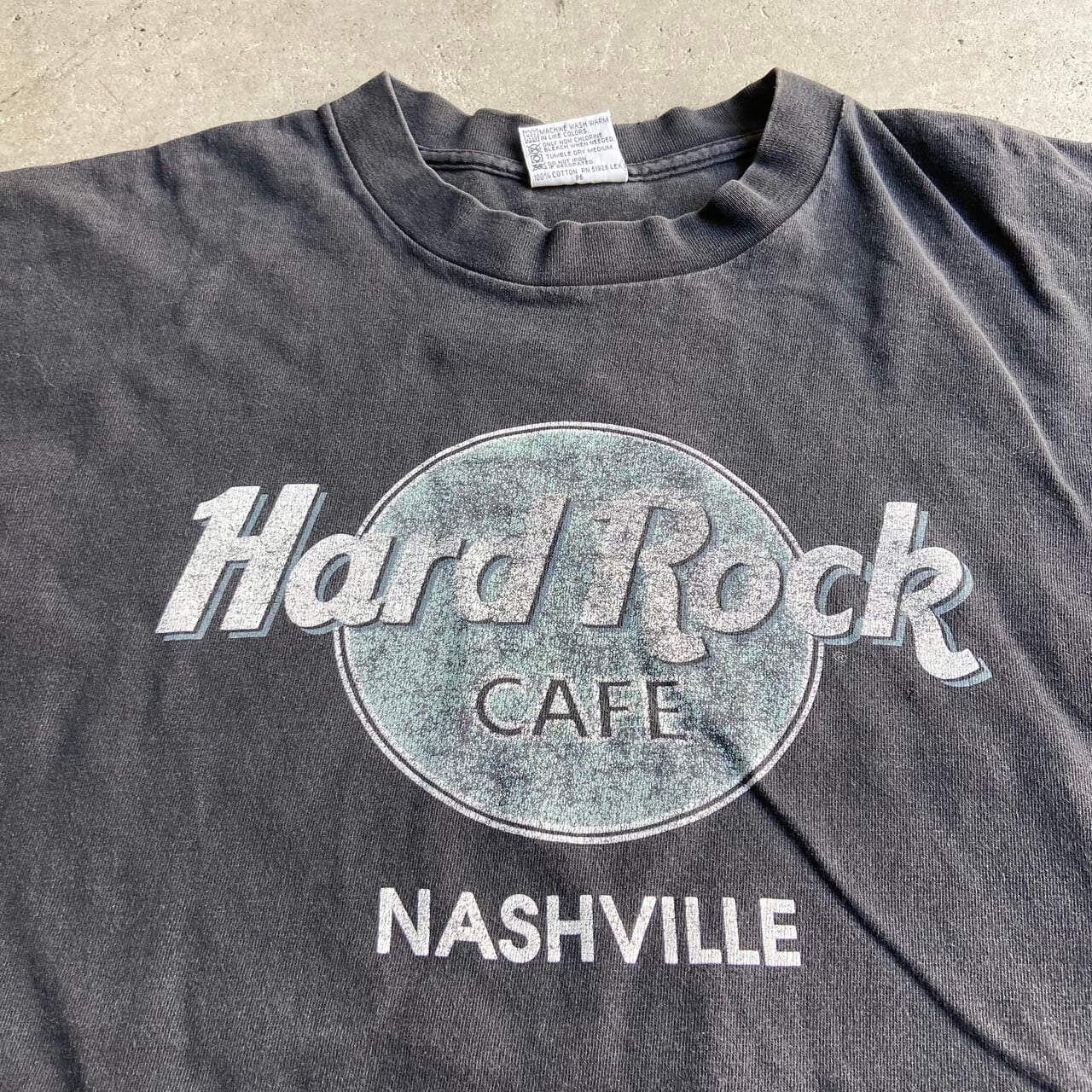 USA製 年代 HARD ROCK CAFE ハードロックカフェ NASHVIL カットオフ