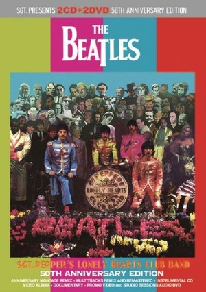 NEW THE BEATLES     SGT.PEPPER'S LONELY HEARTS CLUB BAND - 50th ANNIVERSARY EDITION   2CDR+2DVDR  Free Shipping