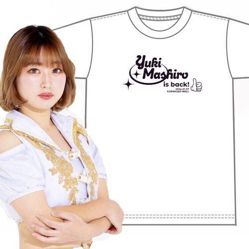 Yuuki Mashiro's Comeback T-shirt PRE-ORDER (until 1/14)
