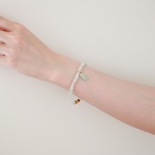 K10YG ヒキュウ「豼貅」チャーム A貨翡翠 jd_pt1276