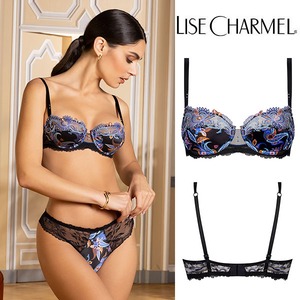 [M18ac] パッドなし3/4ブラ(B,C) 品番ACM3018 【LISE CHARMEL】【リズシャルメル】【インポートランジェリー】