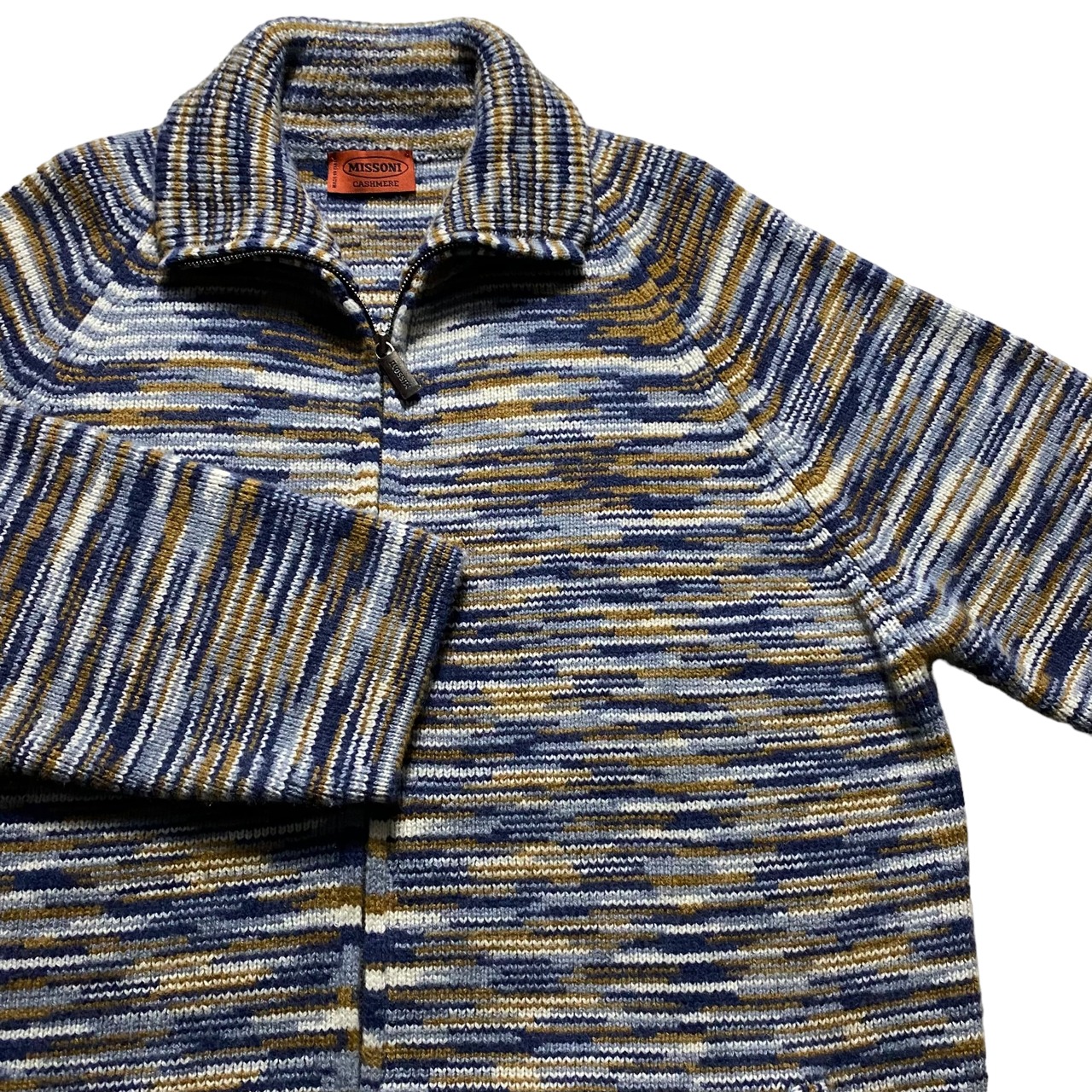 MISSONI cashmere drivers knit jacket