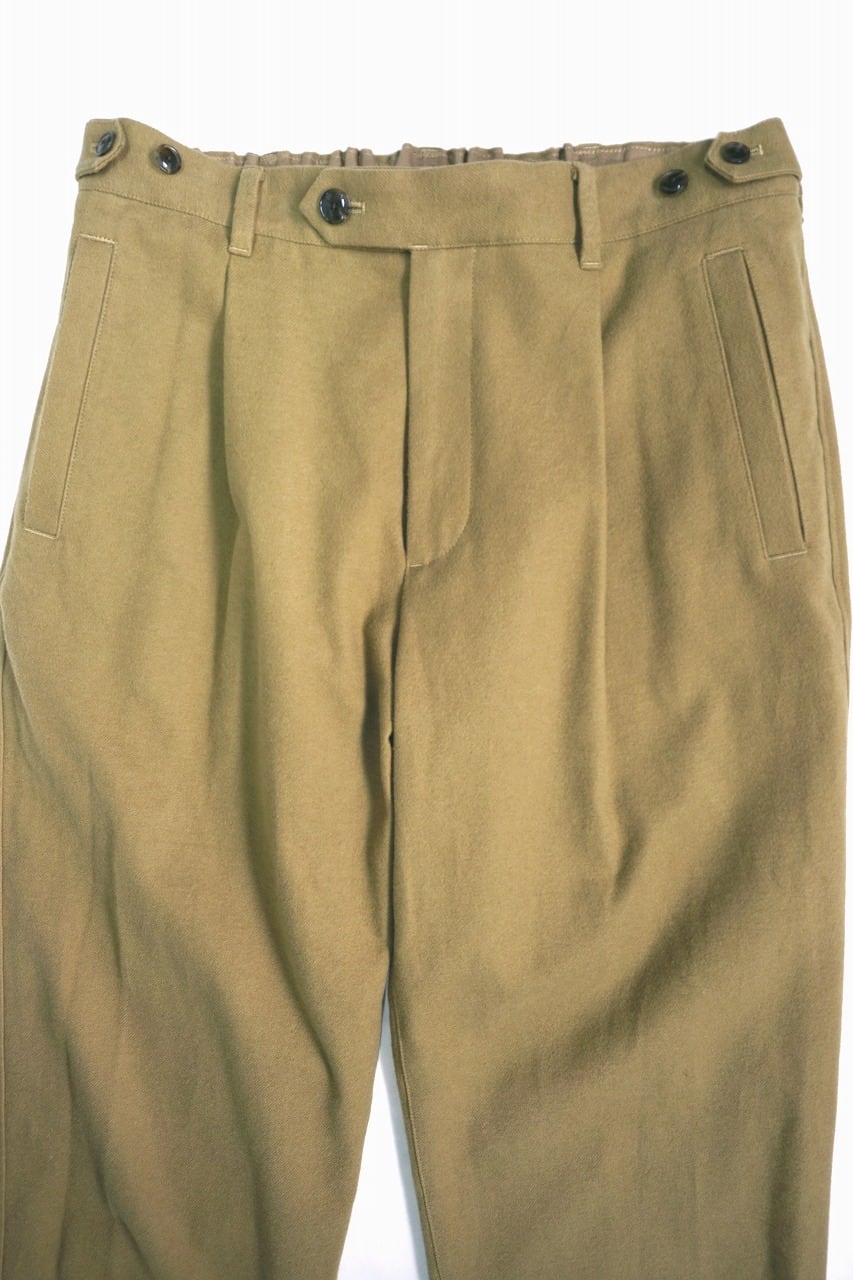 Flannel Suede Finish Trousers