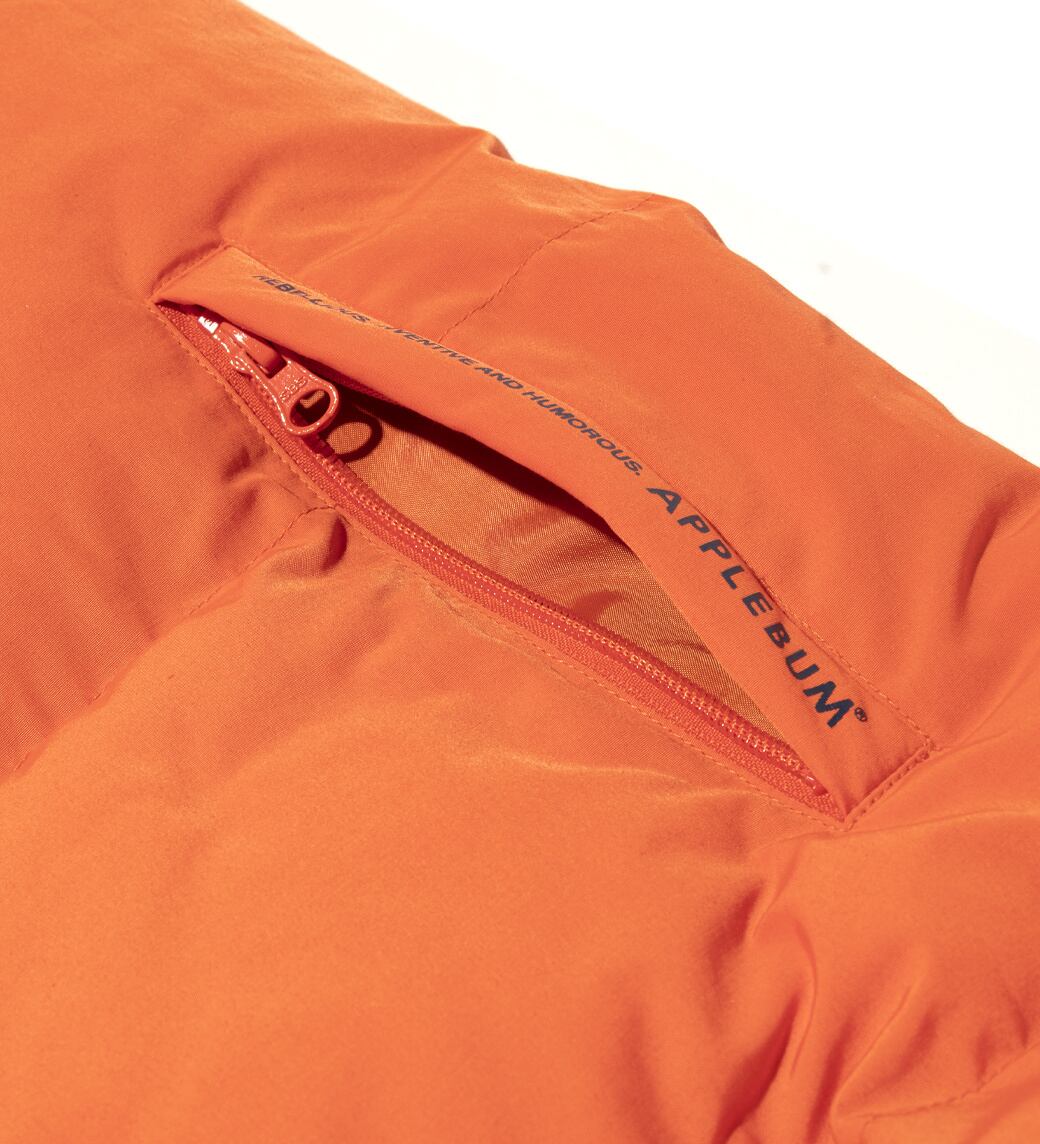 APPLEBUM】アップルバム Livin' Fat Jacket (Orange) 中綿 ジャケット