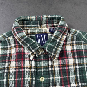 OLD GAP 90s flannel shirt L 古着