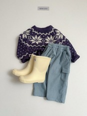 〖取寄〗韓国子供服 / 26winter / Digreen / カウチンニット / キッズ / 冬服 *S~2XL*