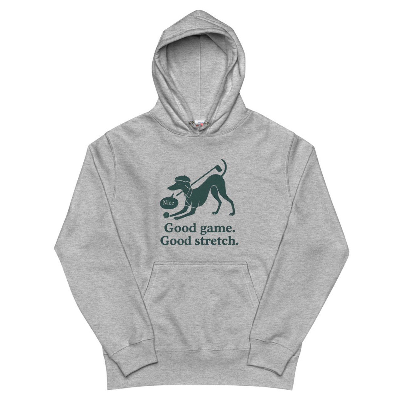 Good game. Good stretch.  ユニセックスプルオーバー パーカー A0221