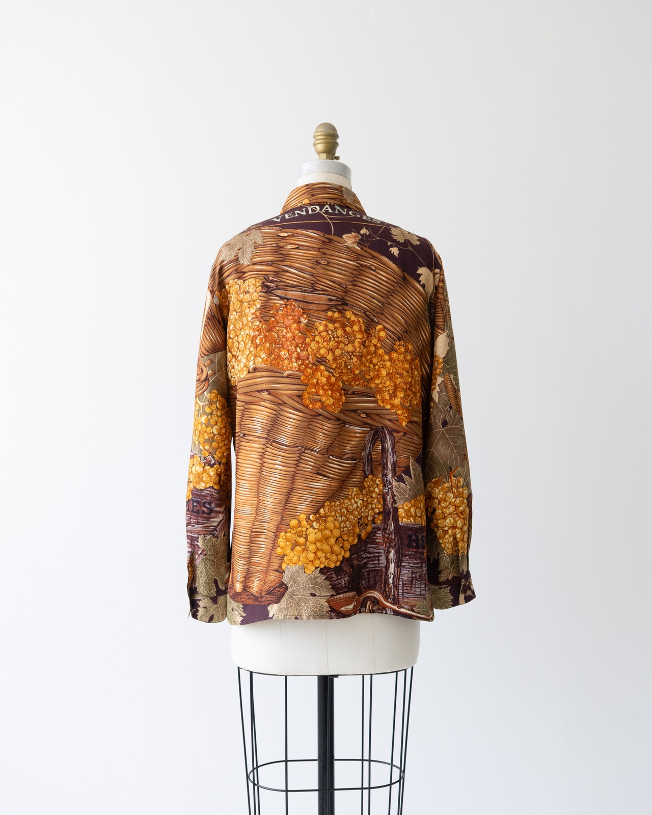 〈Hermès by martin margiela〉Silk Shirt