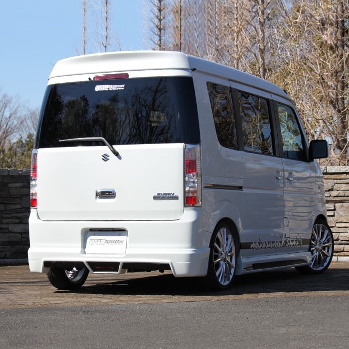 K-01】 FRP製 リアハーフスポイラー SUZUKI DA64W エブリィワゴン 5型