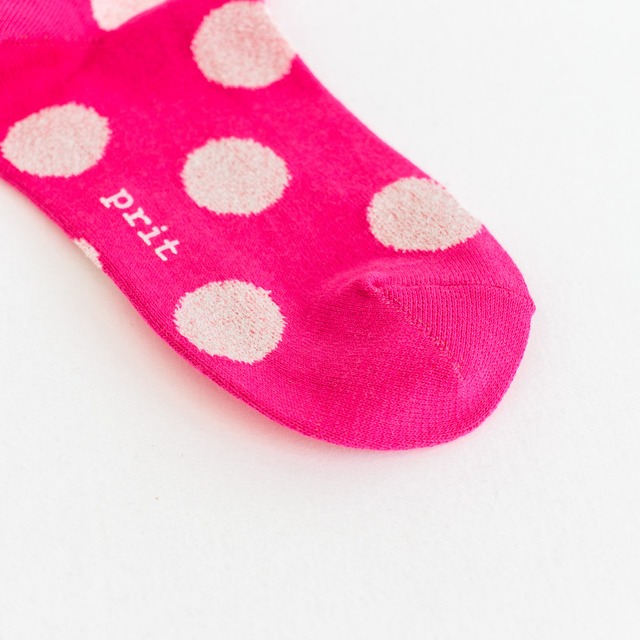 プリット prit ドットソックス(P01363)全5色【ネコポス可】