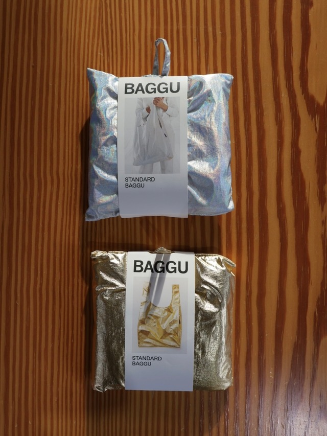 【BAGGU】metalic standard baguu