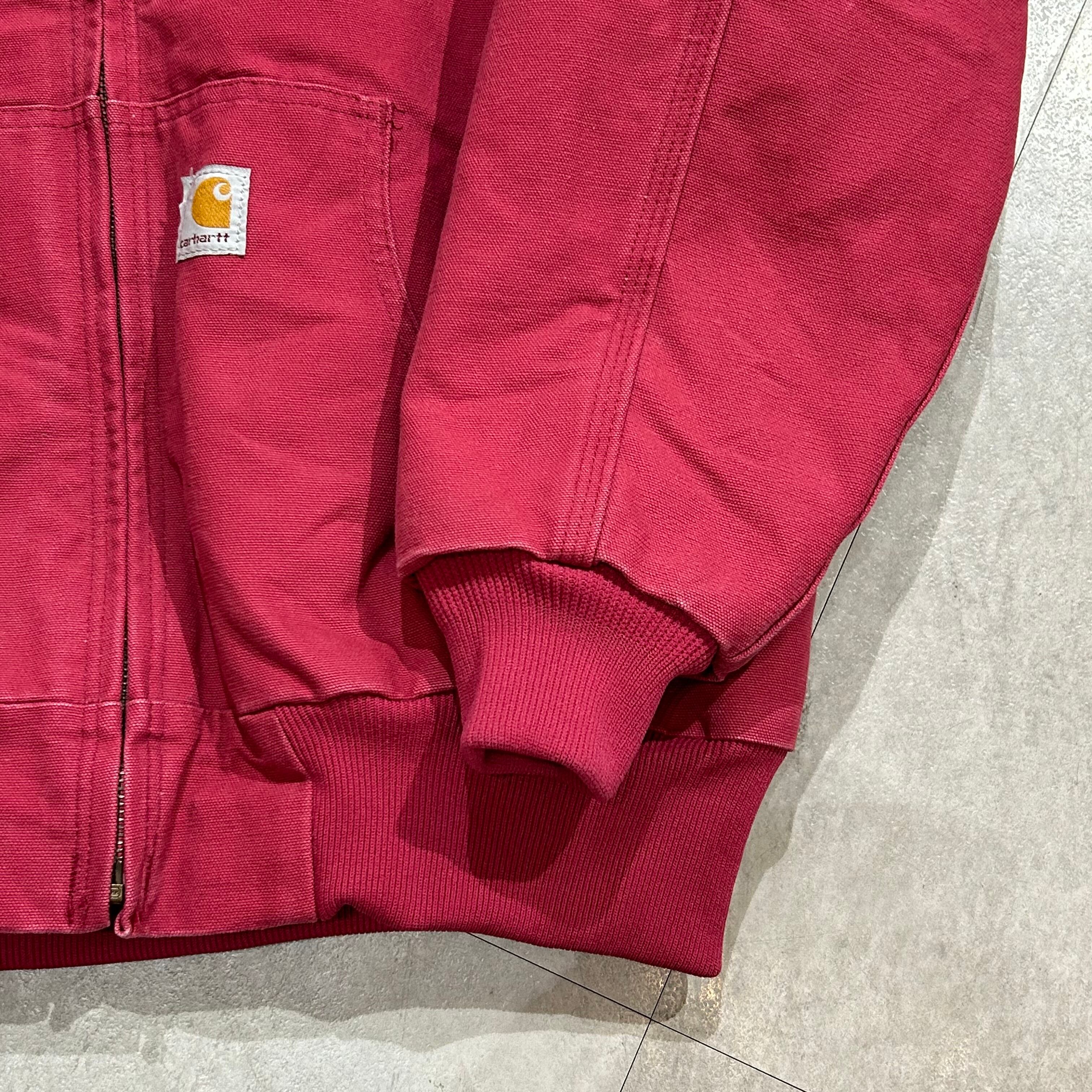 size：XL【 Carhartt 】カーハート アクティブパーカー ワークジャケット ダックジャケット ピンク 古着 古着屋 高円寺 ビンテージ