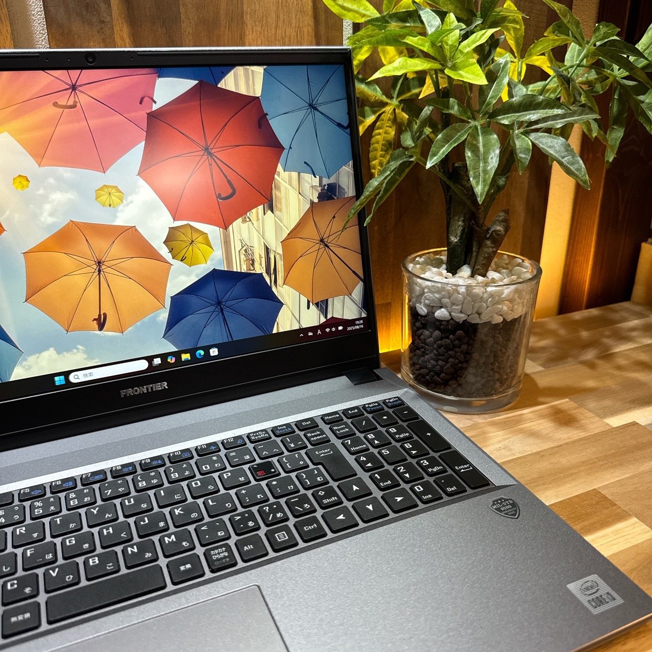 《最新発売モデル》FRONTIER NLC190 第10世代 メモリ8GB SSD256GB FHD ノートパソコン オフィス付き