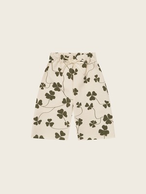 送料無料 organic zoo/Clover Wide Leg Pants Undyed