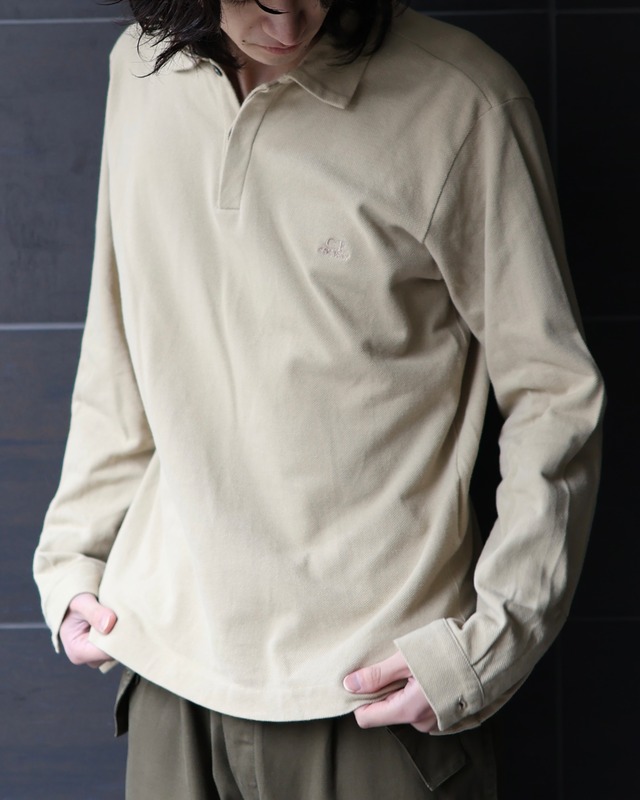 【CP company】logo polo shirt