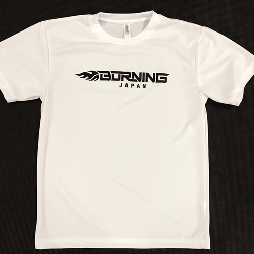 炎 BURNING Tシャツ ホワイト02