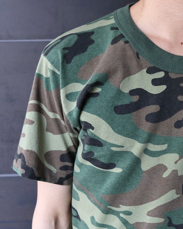 camouflage design t-shirt