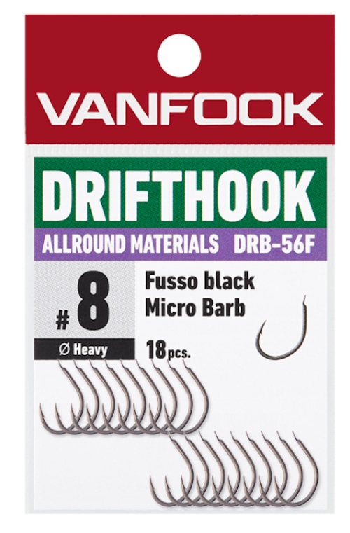 VANFOOK DRB-56F Drifthook Allround Materials