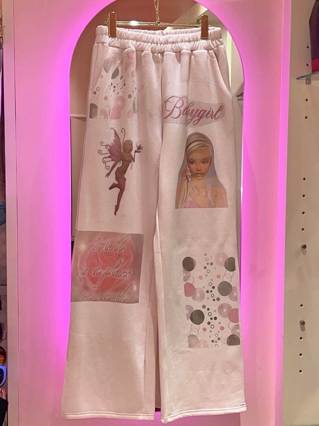 PRINTED PANTS     Y2K