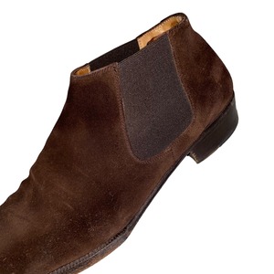 ENZO BONAFE brown suede boots “CARY GRANT”