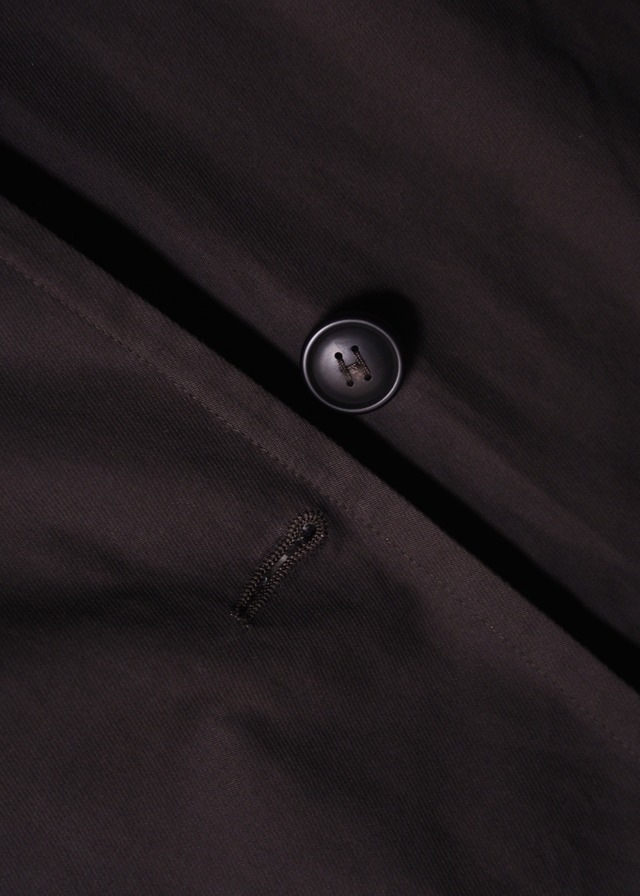 90’s HERMÉS by Martin Margiela reversible cotton balmaccan coat