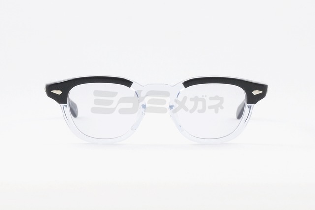 TART OPTICAL ARNEL クリア メガネ JD-04 Col.006 アセテート ウェリントン サーモント ブロー クラシカル 復刻 50年代モデル 日本製 タート オプティカル アーネル 鯖江 日本製 正規品-2枚目