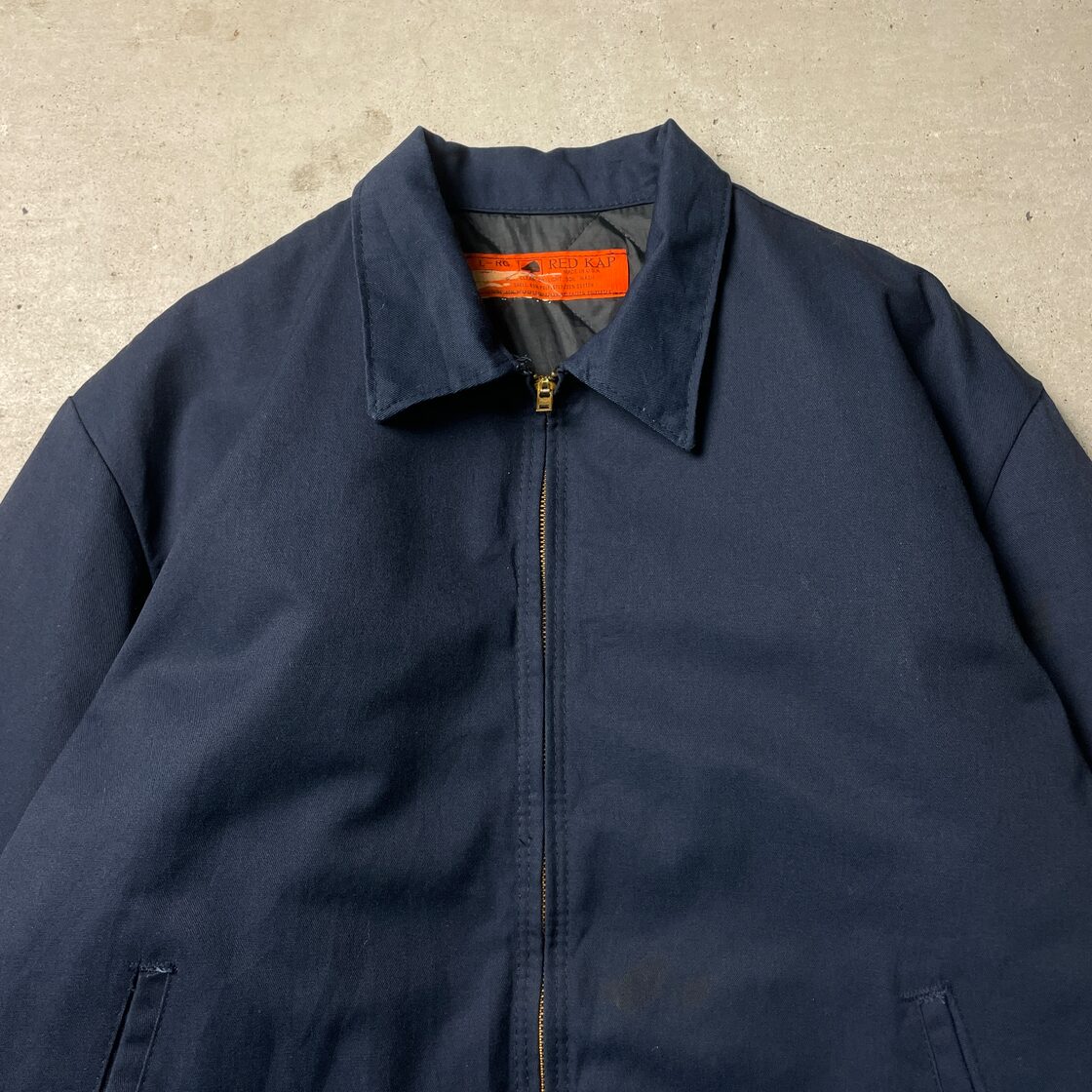 70年代 USA製 REDKAP レッドキャップ ワークジャケット キルティング 