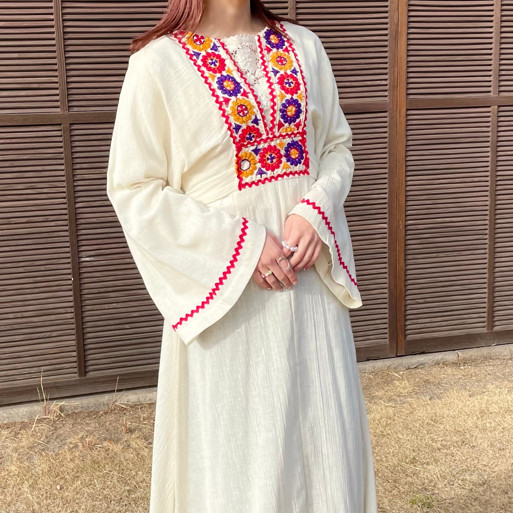 70%OFFアウトレット カフタン チュニック 刺繍 民族衣装 ienomat.com.br