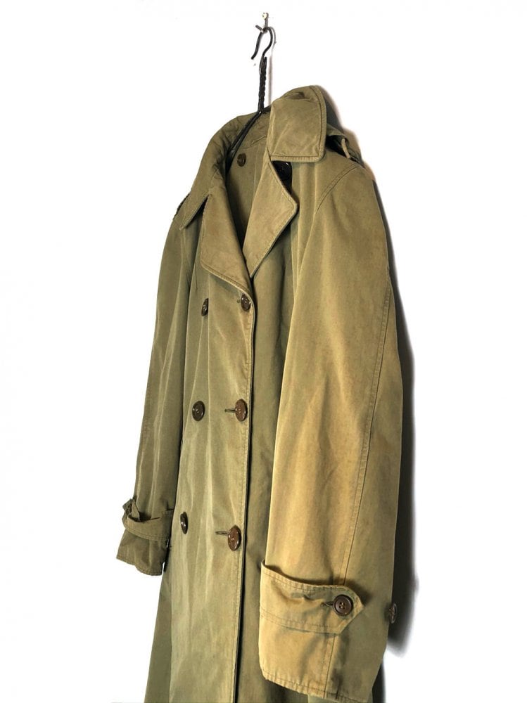 Vintage Military Trench Coat [1950s] [US Army] Vintage Detachable
