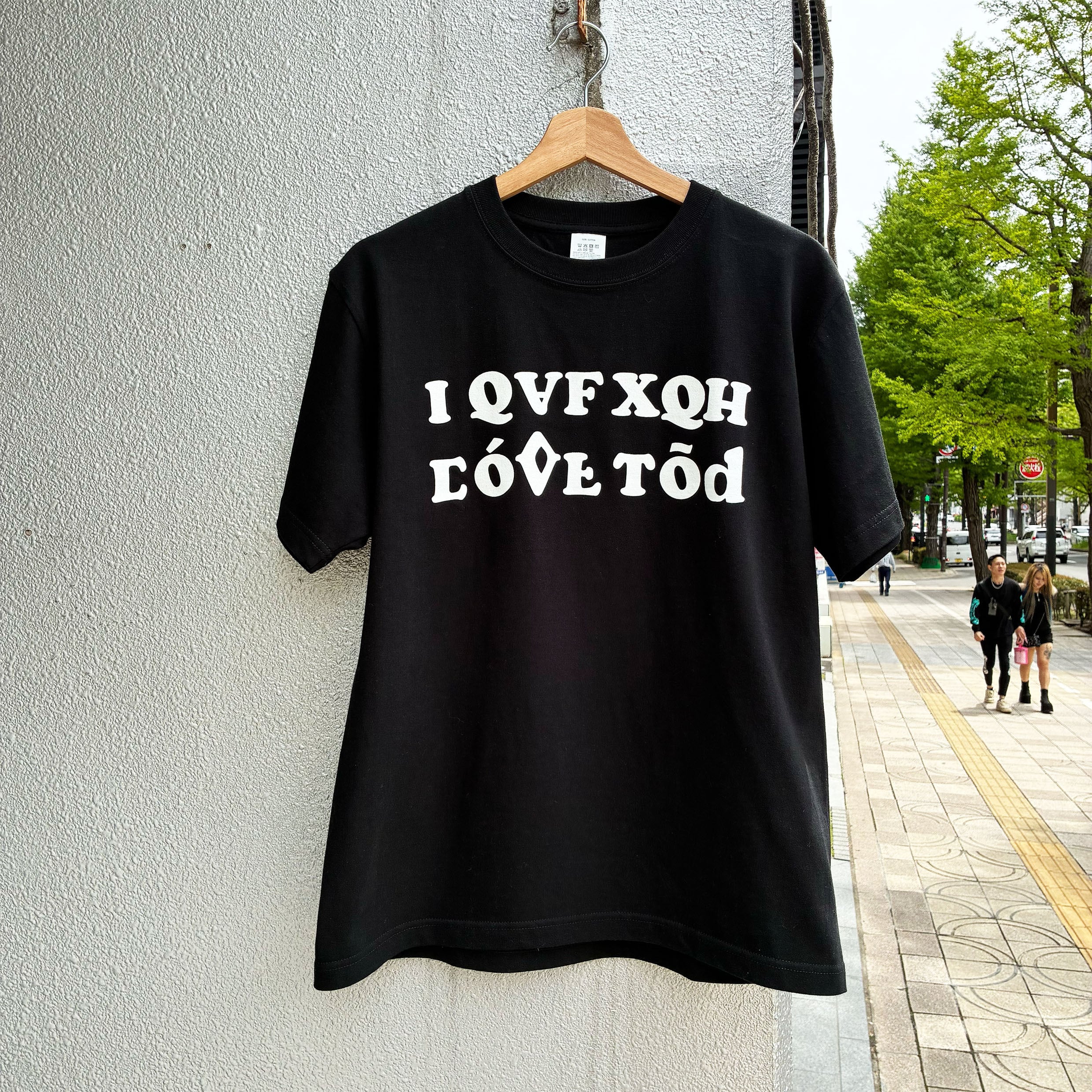 00s GOODENOUGH/Logo print Tee/2001年製/Hanesボディー/L/ロゴ
