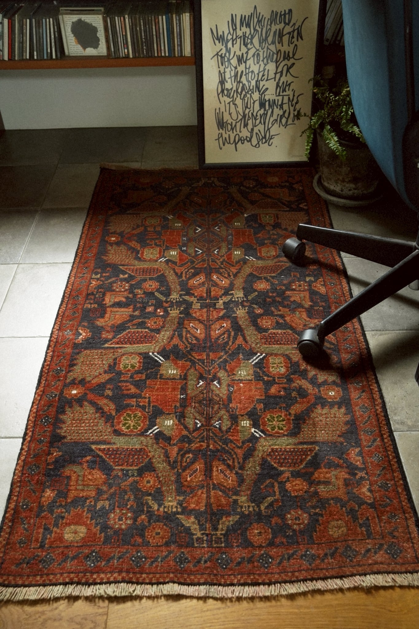 1890-Vintage Baluch rug | 手織りのヴィンテージラグ専門店 | Bahr