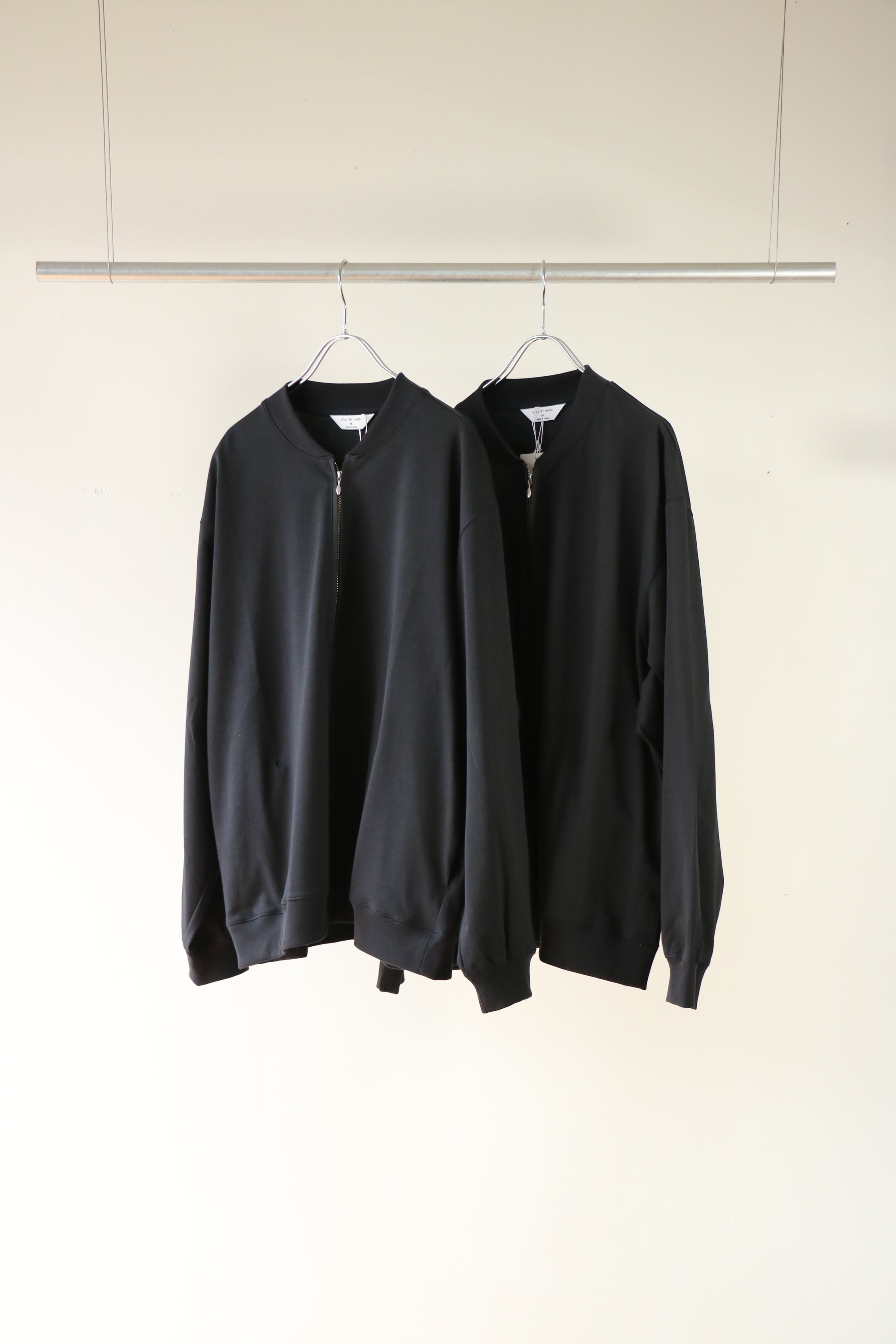 STILL BY HAND -Zip up cotton jumper- / CS01253 / スティルバイハンド ジップアップコットンジャンパー