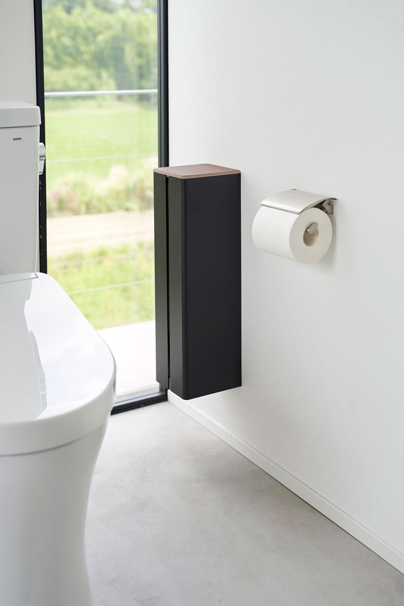 トイレットペーパー収納 山崎実業 tower タワー 石こうボード壁 トイレットペーパー収納 山崎実業 tower タワー 石こうボード壁