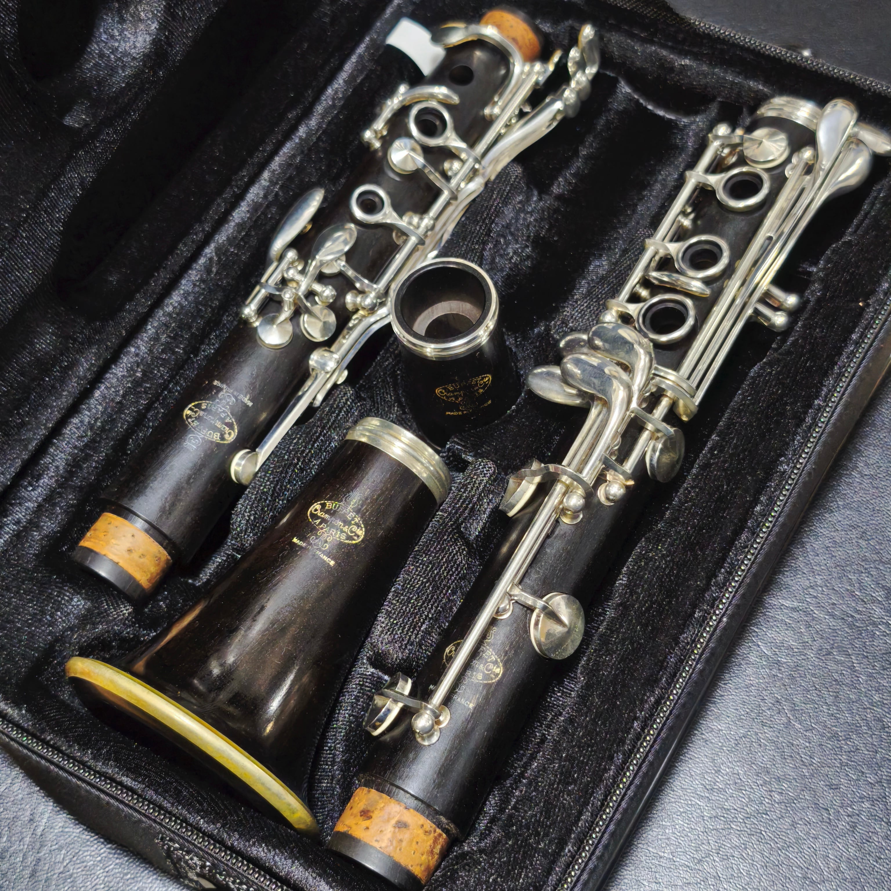 【USED】ビュッフェ・クランポン R13-SP Bbクラリネット 純正革タンポ USED】ビュッフェ・クランポン R13-SP Bbクラリネット 純正革タンポ