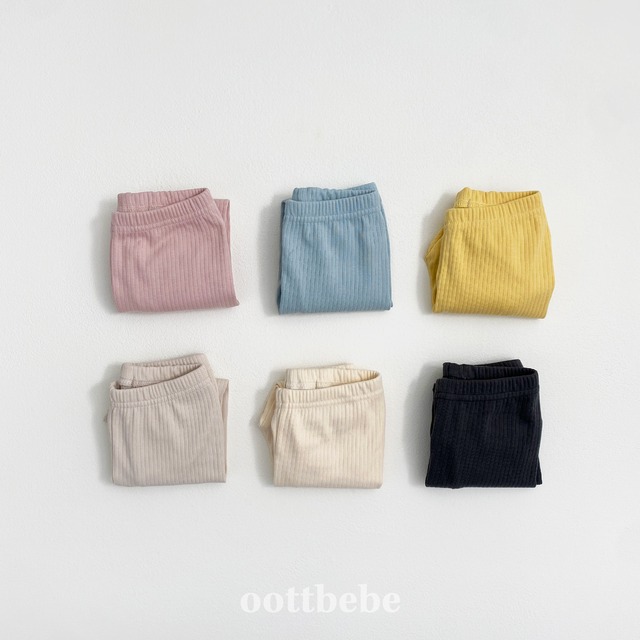 [即納] oottbebe/pure golged leggings 《Kids》