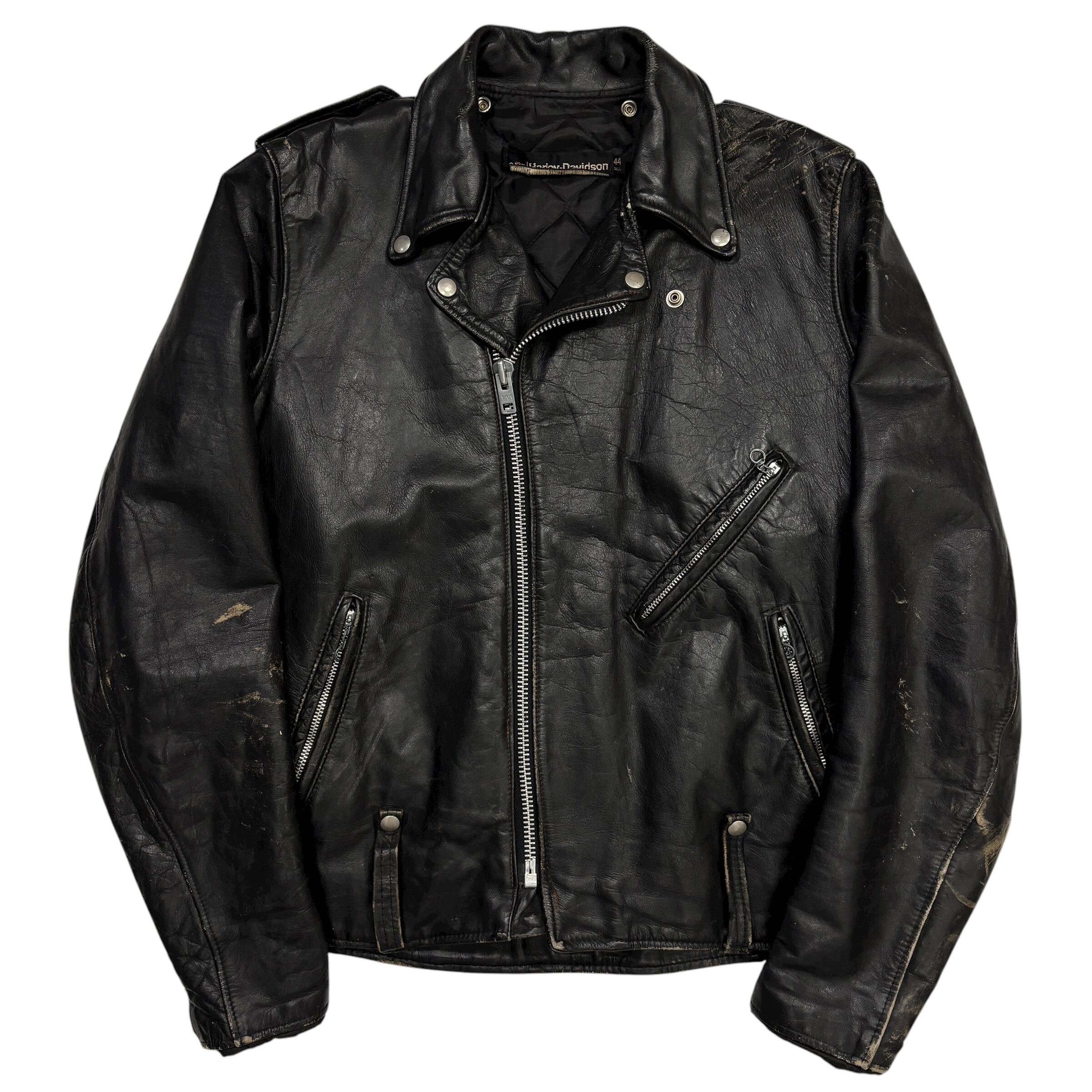 美品 Dry Bones レザー カーコート ファラオコート ブラック 40 Dry Bones ドライボーンズ レザー カーコート ファラオコート - メルカリ