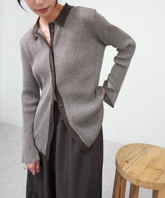 ニットストライプSH　5057043 (0815)