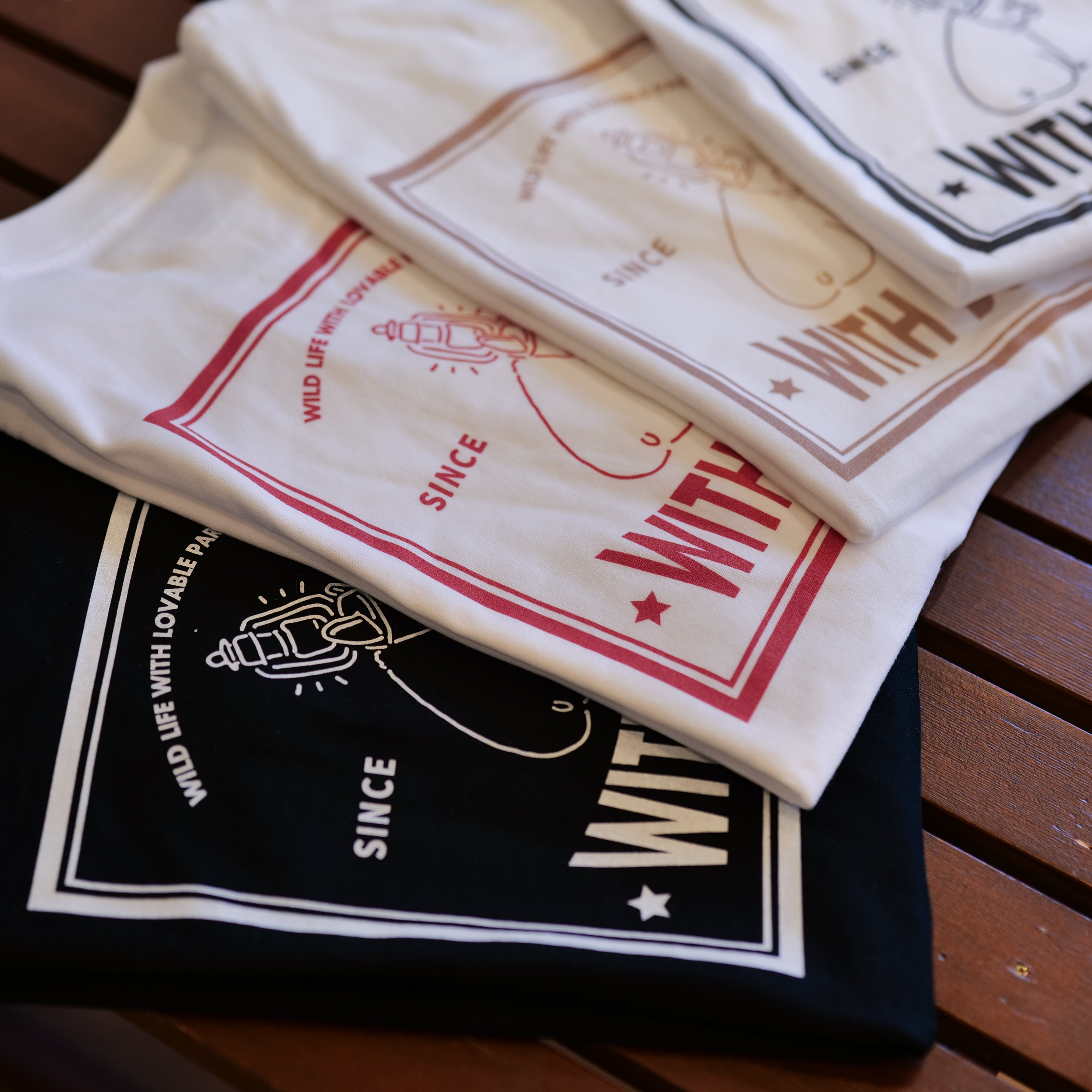 フレンチブルドッグ T-shirt Tシャツ withBuhi オリジナルデザイン