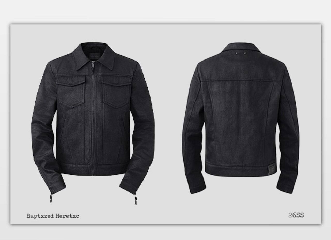 BH 26SS「ドリフター」ハンドメイドワックスコートデニムショート丈ジャケット