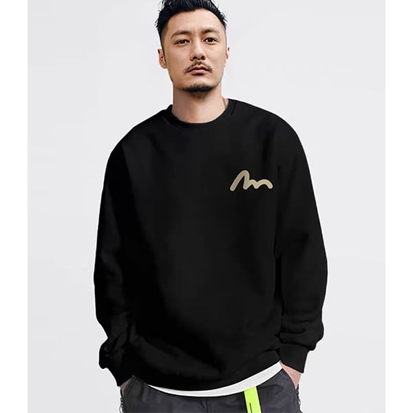 Front print design sweat P050